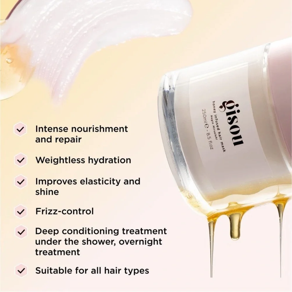 🍯Gisou Honey Infused Hydrating Hair Mask